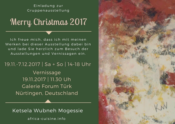 Gruppenausstellung Merry Christmas 2017